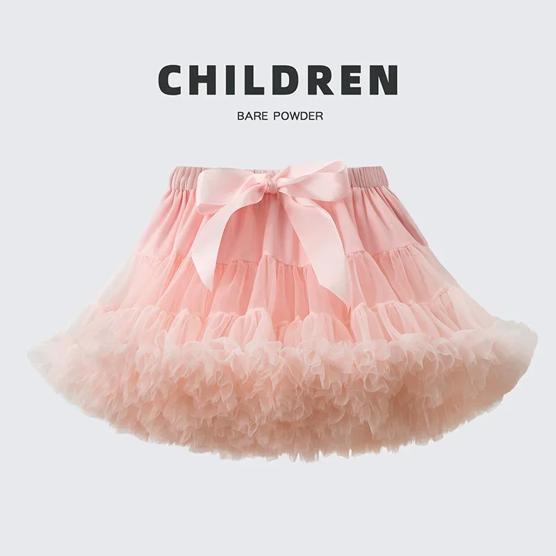 Children Tutu Skirt Baby Girls Ballet Pettiskirt Party Dance Skirts
