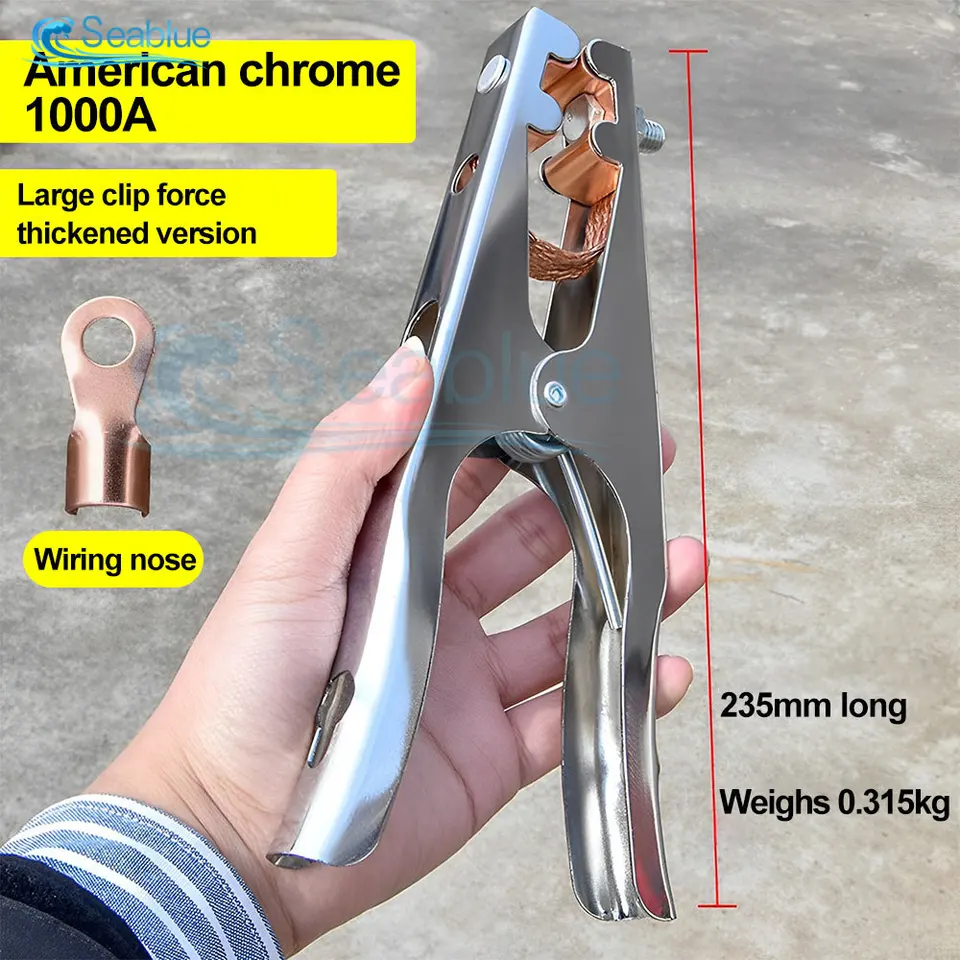 Pince De Terre De Soudage à L'arc, 800a Pince De Terre De Soudage à L'arc Robuste Cuivre Bonne Conductivité Pince De Terre De Soudage Pince De Terre Pour Soudeur Manuel