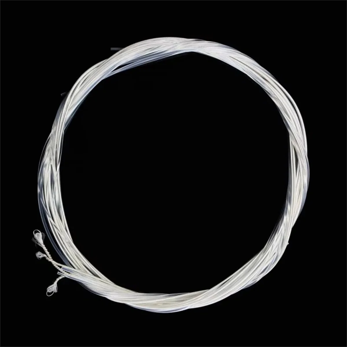 Classical Guitar Strings Set Plating Super Light Clear Nylon Silver Strings Silver Plated Copper 6pcs guitar strings