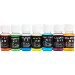 Natural Plant Essential Oil Car Air Freshener - 10ml Aroma Diffuser & Humidifier Refill (7PCS mixed)