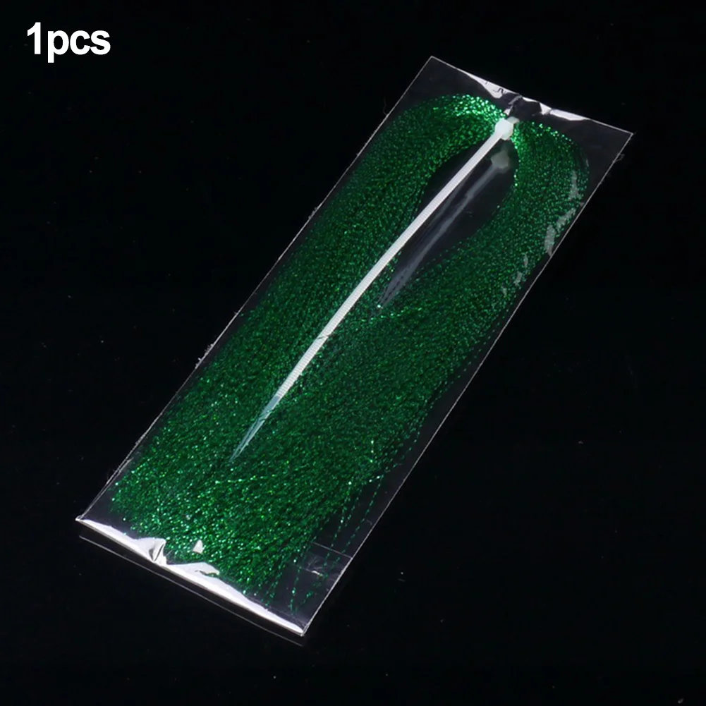 

26cm Making Material Fishing Tying Fly Crystal High Quality 1 Pc 26cm Crystal Flash Crystal Twisted Fishing Tying