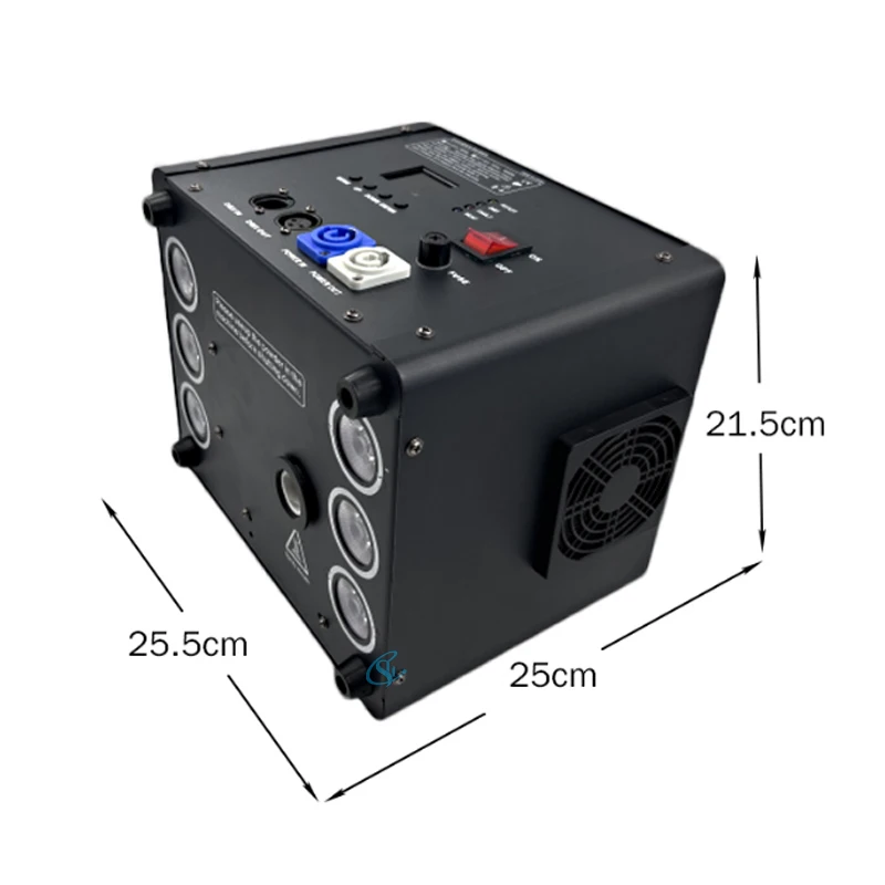 600W Stage Sparking Machine Upside Down Type With LED DMX512 For Wedding Party