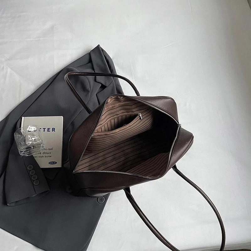 Umhängetaschen mit großer Kapazität, Business-Pendeltasche, 2025, hochwertige Taschen für Damen, Reißverschluss, Pu-Damenhandtaschen, Reisetasche – Detail 26