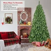 Advanced Christmas Tree 6FT Steel Wire Memory Tree Branches Holiday Parties Green Memory Wire Christmas Tre 2