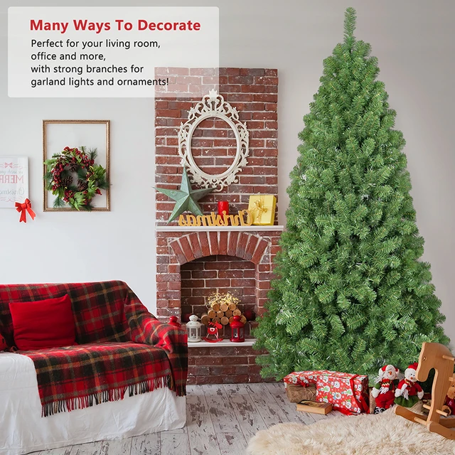 Advanced Christmas Tree 6FT Steel Wire Memory Tree Branches Holiday Parties Green Memory Wire Christmas Tre 2