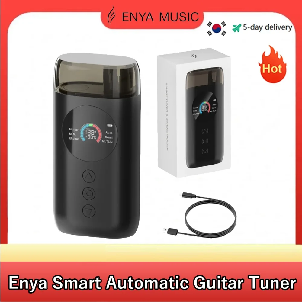 Enya-Smart-Automatic-Guitar-Tuner-Full-color-LCD-Screen-Metronome ...