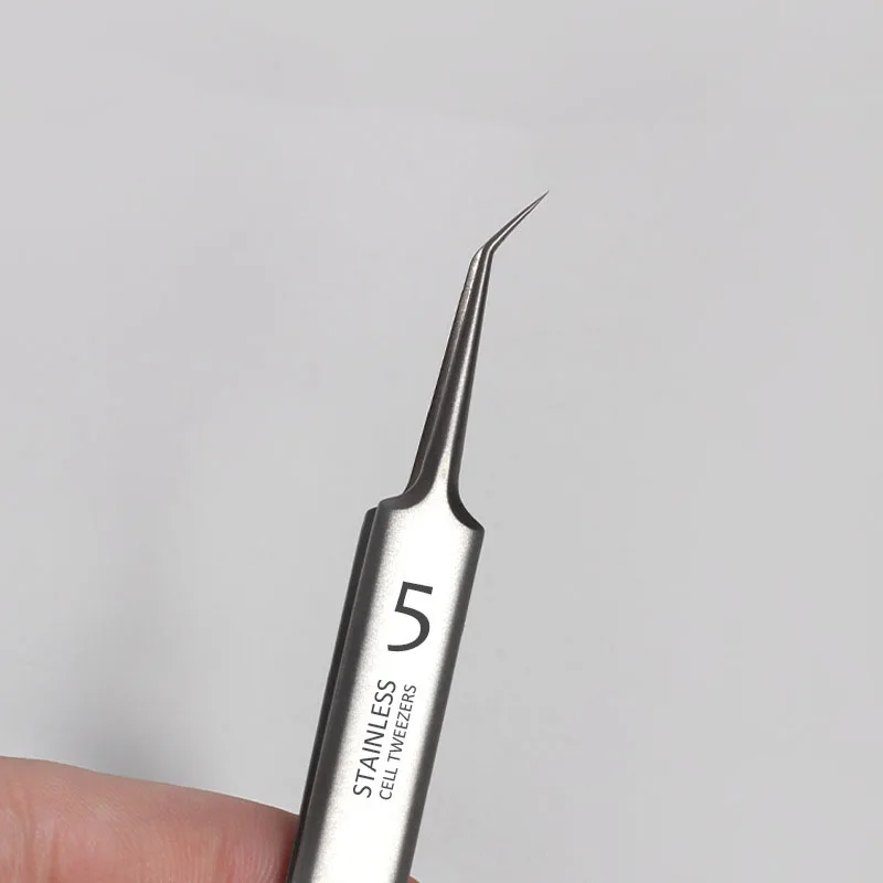 3pcs Antistatic Tweezers Straight Precision Maintenance Repair Home Work Acne Blackhead Removal Needle Tweezers Eyebrow