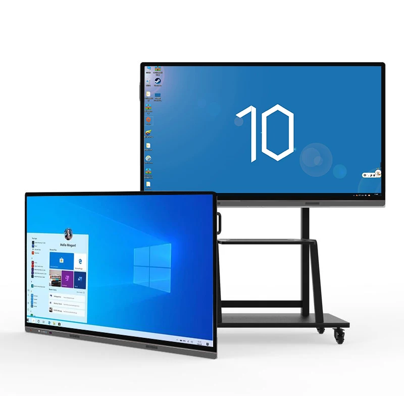 

55 Inch Super Slim LCD Display Smart Board Interactive Whiteboard with Click Share Function