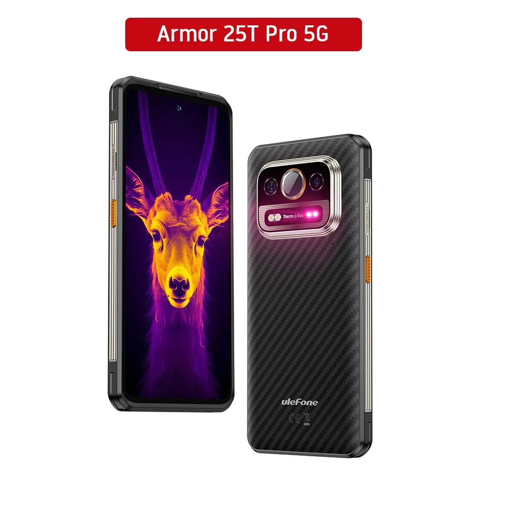 Ulefone Armor 25T Pro 5G サーマルイメージング 頑丈な携帯電話