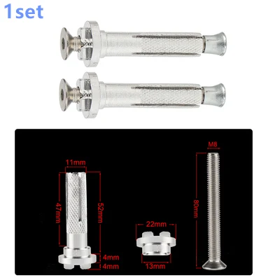 2pcs Motorcycle Screw for Aluminum Handlebar Gauntlets Expansion Screws