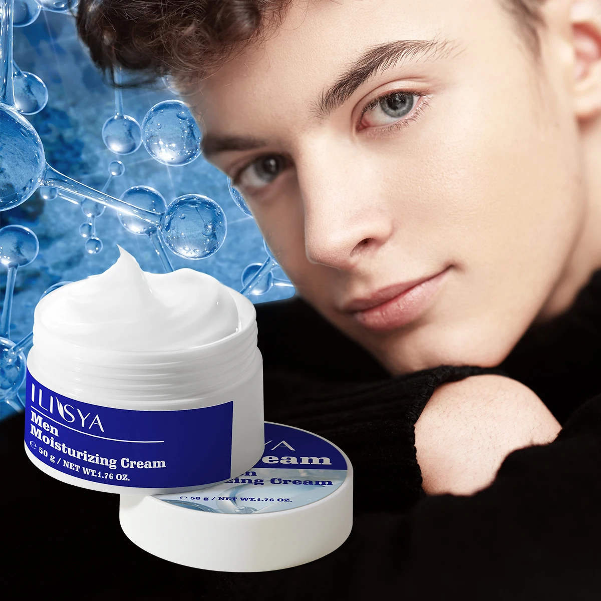 

Ilisya увлажняющий крем для лица для мужчин-Антивозрастной дневной и ночной увлажняющий крем для лица лифтинг и восстановление 50 мл 1,7 oz