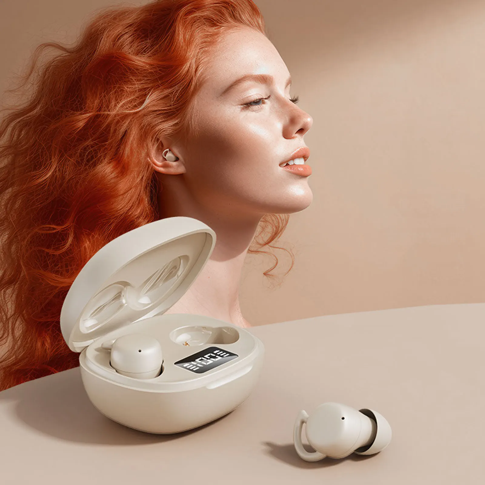Wireless Bluetooth Earbuds – Noise Reduction, Long Battery Life, Comfortable & Lightweight for Active Use
