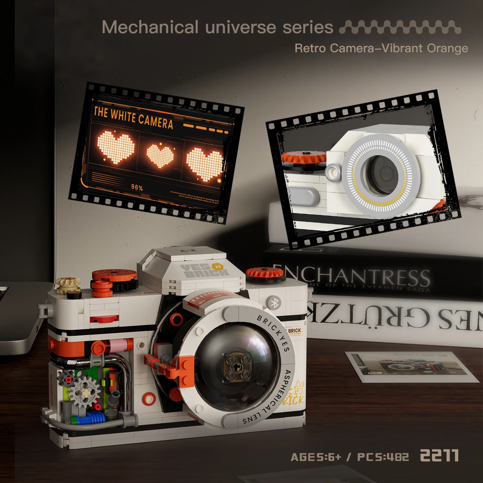 Mechanical Building Blocks DIY 3D Puzzle Model Kit