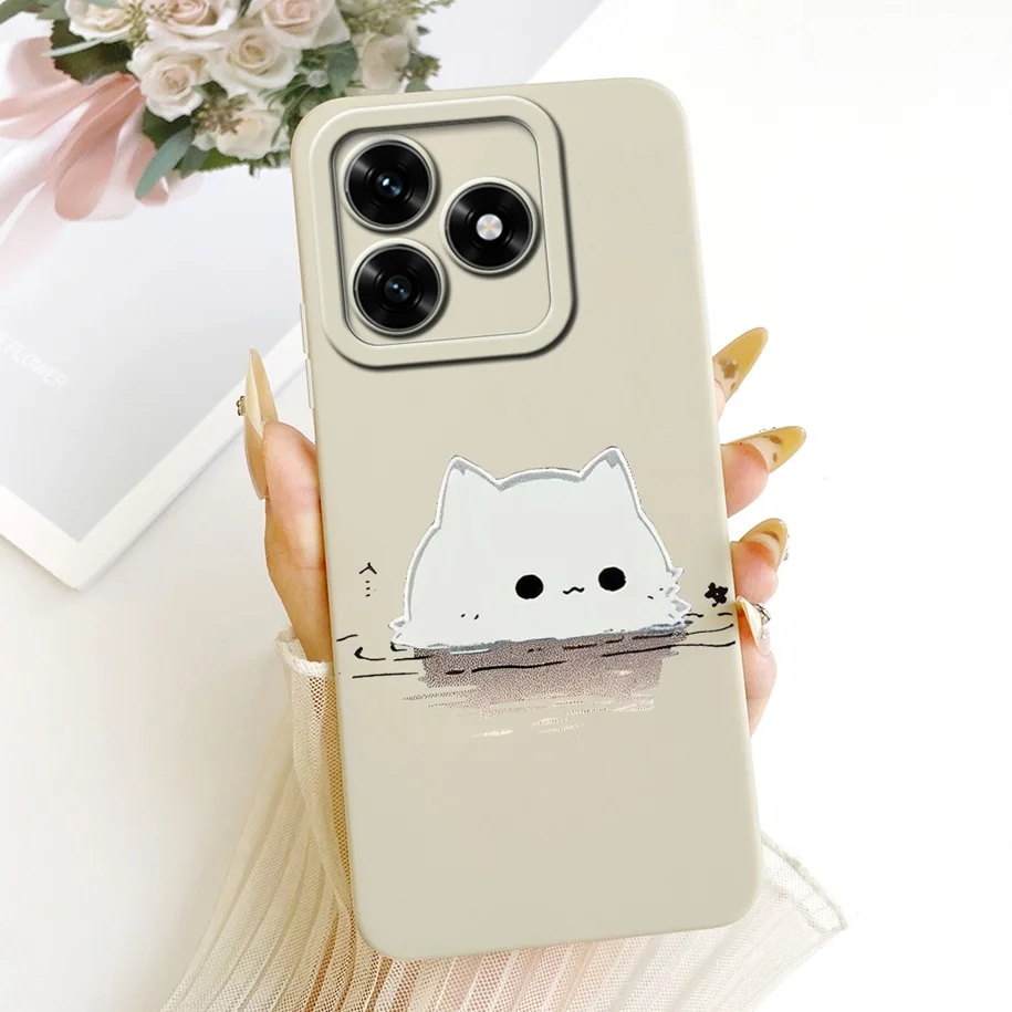 Cute Cat Duck Rabbit Soft Candy Silicone Shockproof Case Cover
