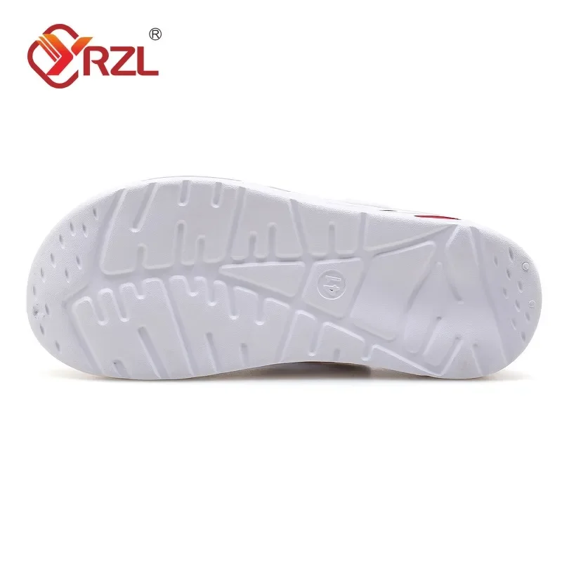 Mens Slippers YRZL Unisex Soft Non-slip Wear-resistant Casual Sandals Comfortable Slip on Beach Shoes Outdoor