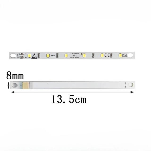 Panneau de bande LED 12V 6500K, haute qualité, 32034650, compartiment pour réfrigérateur, congélateur, bande d'éclairage LED 1