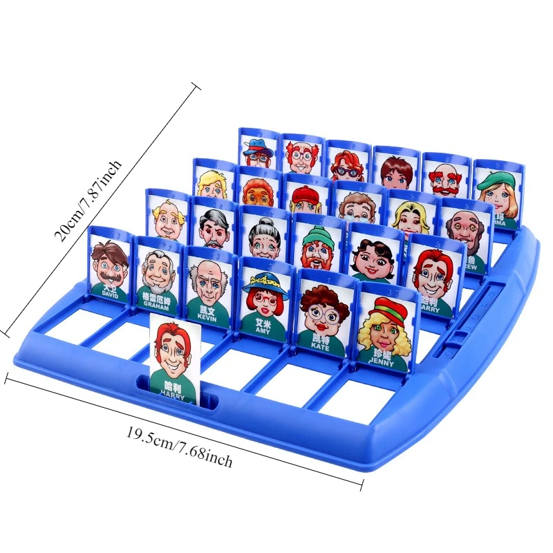 1 Set Guess Who I Am Gift Parent-Child Interactive Double Puzzle Gift Party Favors