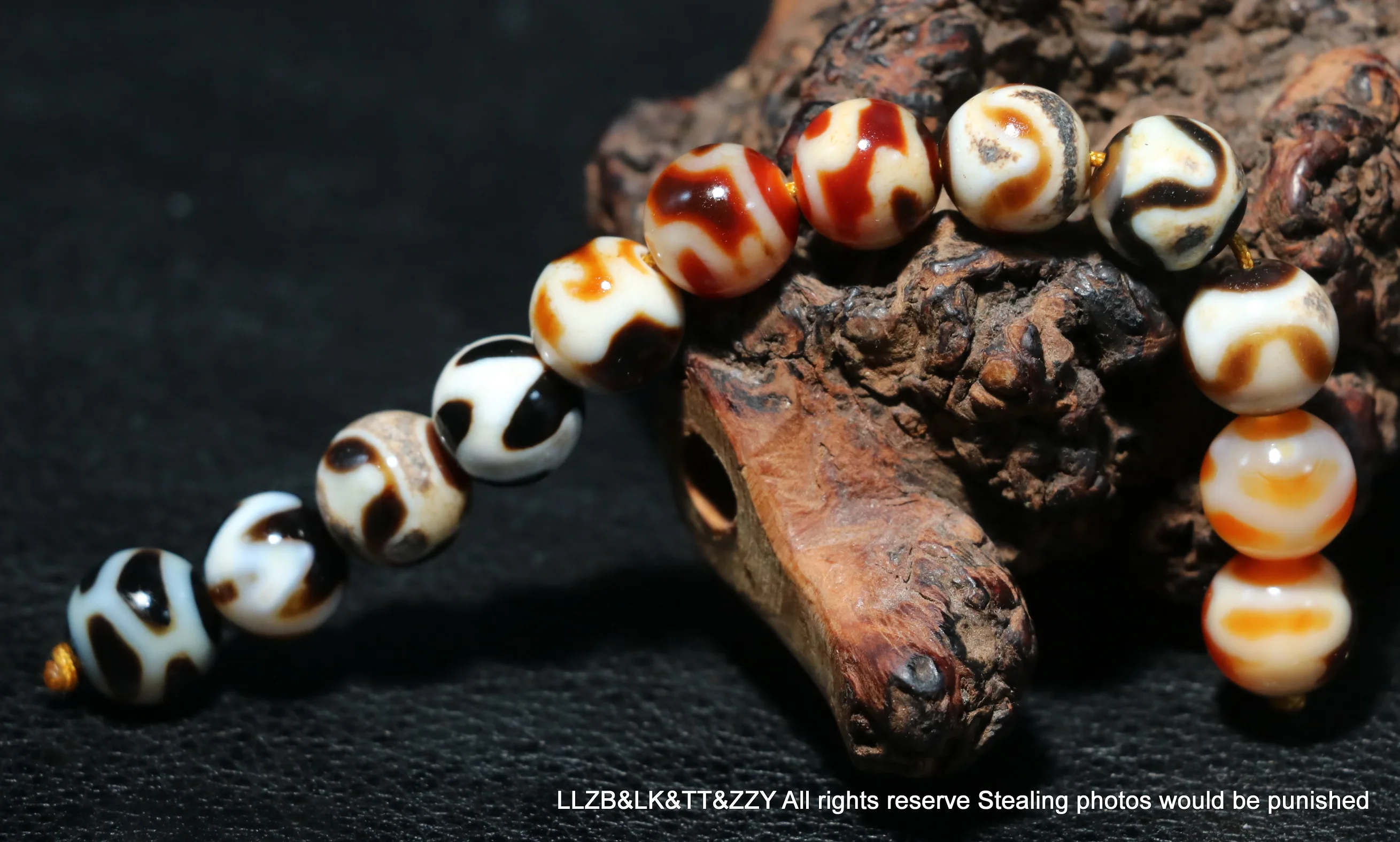 

Набор из 12p энергии Тибетский Старый Агат многоцветный символ свободные бусины дзи Totem LKbrother UPD220607A4