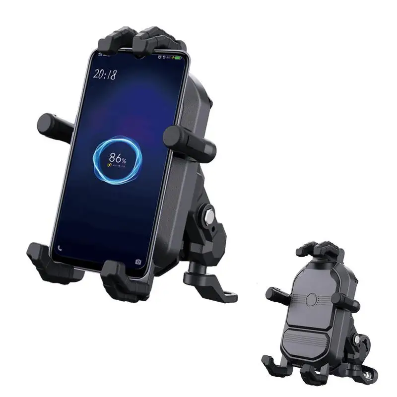 

Handlebar Phone Mount Phone Navigation Mount Motorcycle Bracket 5.5-7.2Inch Phone Rack For Navigating For Cycling Commuting