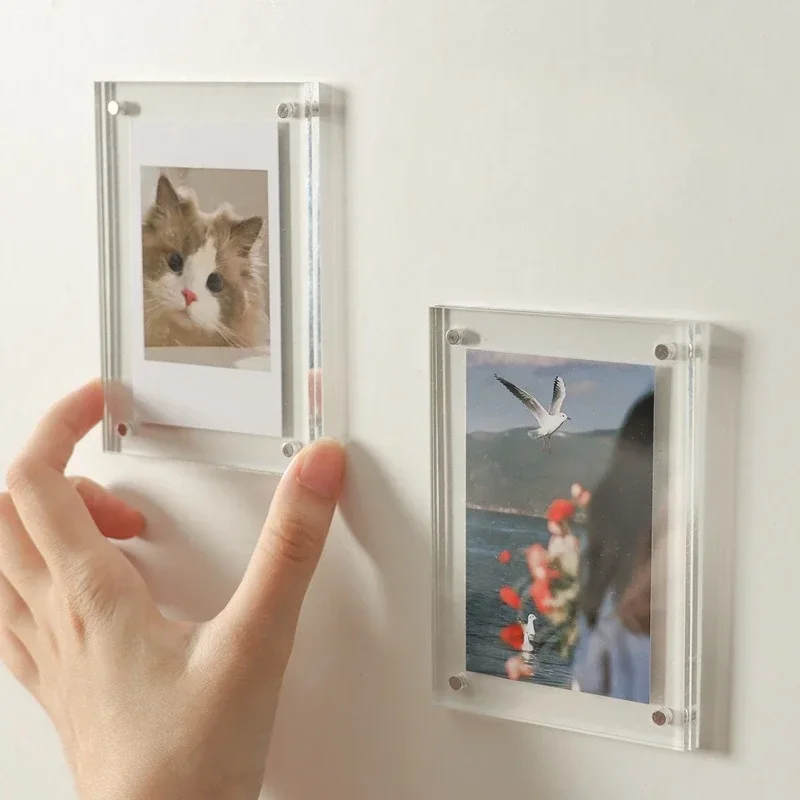 Magnetic Acrylic Photo Frame for Home Decor