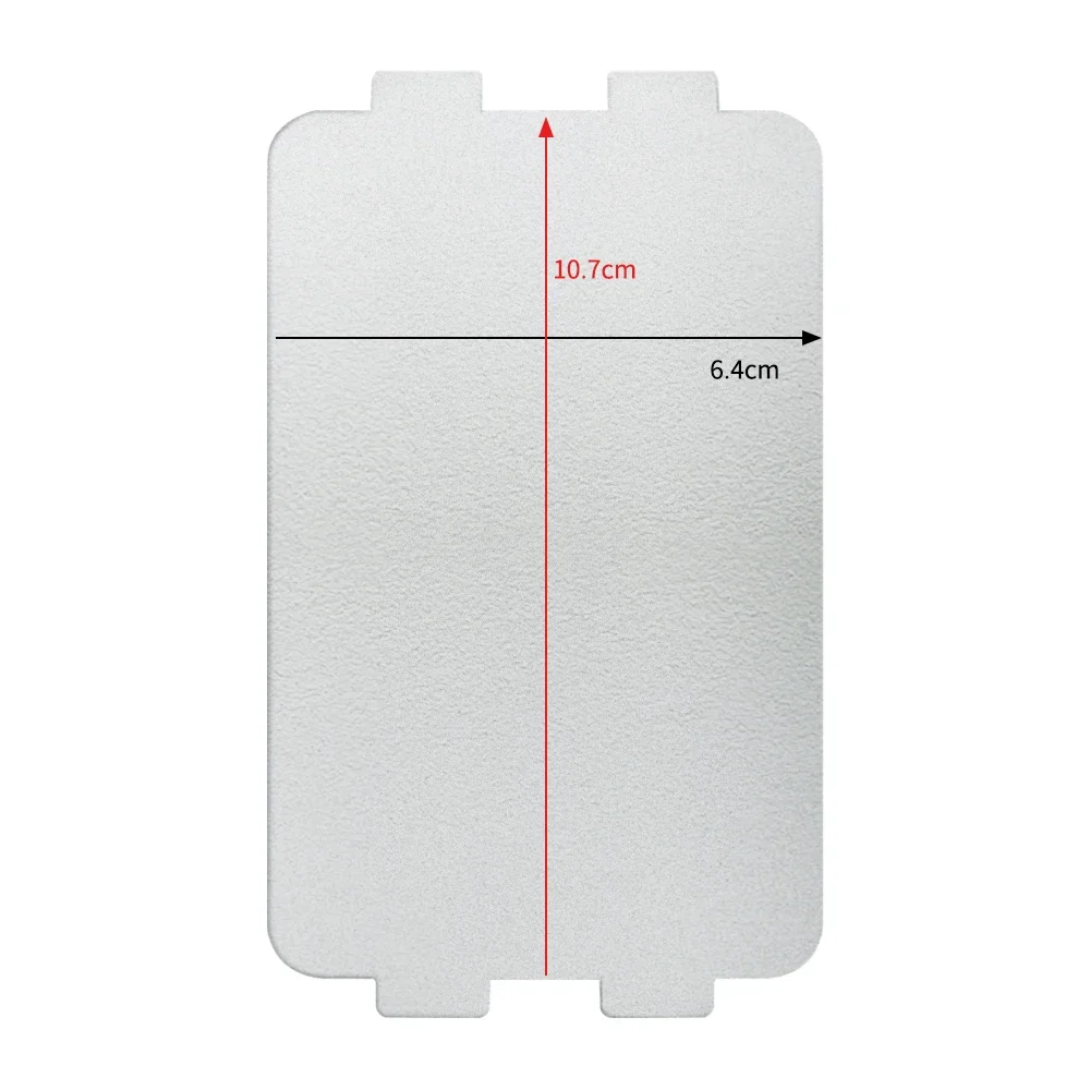 Description Picture 3 of item5pcs Thicker Spare Parts for Microwave Ovens Mica Microwave 10.7*6.4cm Mica Sheets for Midea Magnetron Cap Microwave Oven Plates