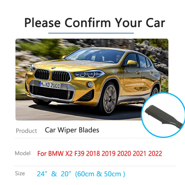 Für BMW X2 F39 2018 2019 2020 2021 2022 Vorne Hinten Wischer