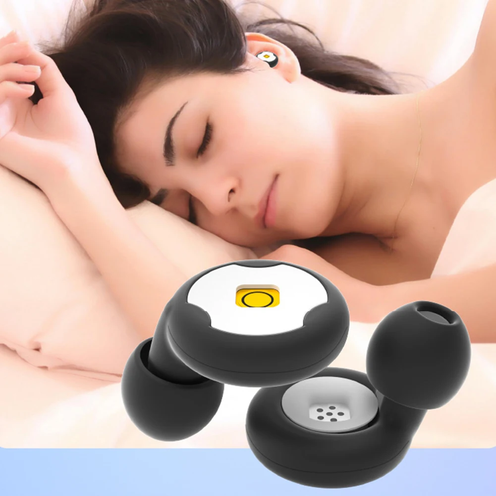 Sleep Noise Reduction Soft Silicone Reusable Waterproof Earplugs