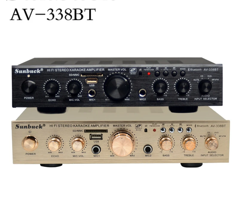

Multi-functional household amplifier karaoke radio amplifier stage high-power Bluetooth amplifier car power amplifier