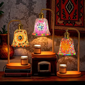 Bohemian Glass Table Lamp 1