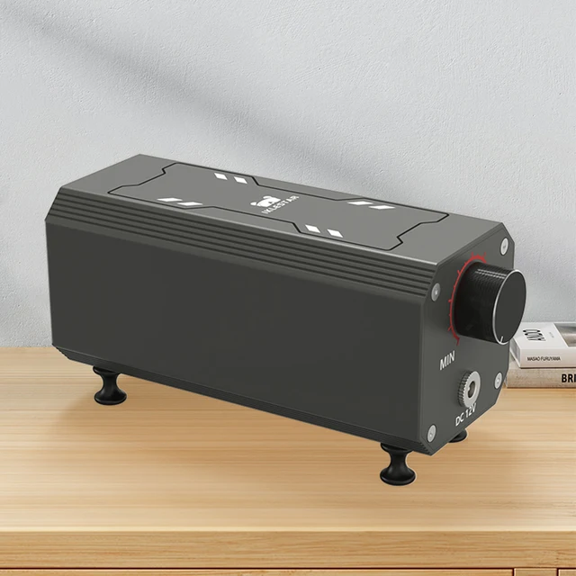 Laser Air Assist Pump AC 110V/220V Air Assist Compressor for Laser Cutter and Engraver Adjustable 10-30 L/Min 6