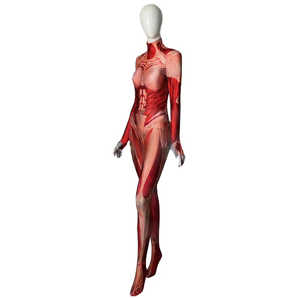 Attack on Titan: Annie Leonhart | Survey Corps Spandex Zentai Cosplay Costume Set 27 Annie Leonhart Spandex Cosplay Costume Attack on Titan