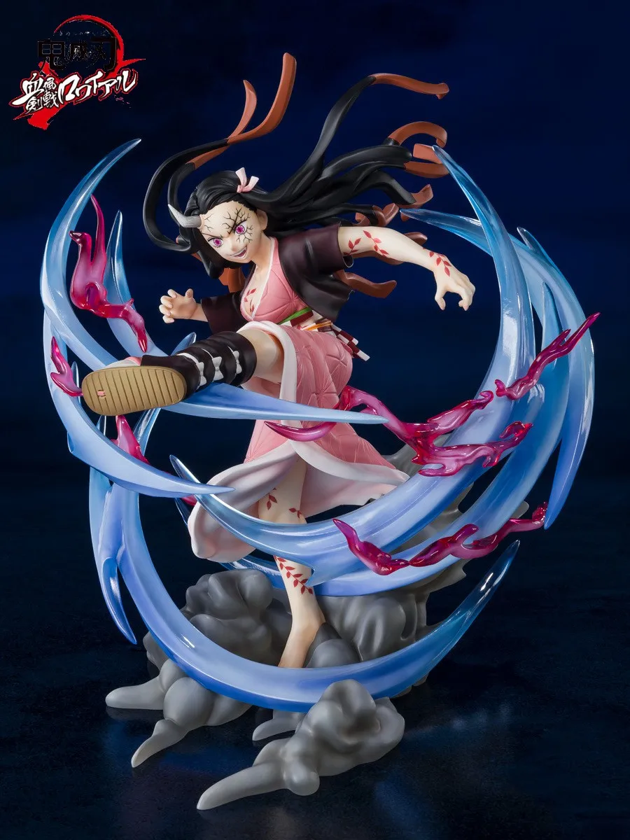 Nuovo Originale Demon Slayer Kamado Nezuko Model Dolls Figurine Pvc Anime Figures Action Figurien Collection Giocattoli Per Bambini Regalo
