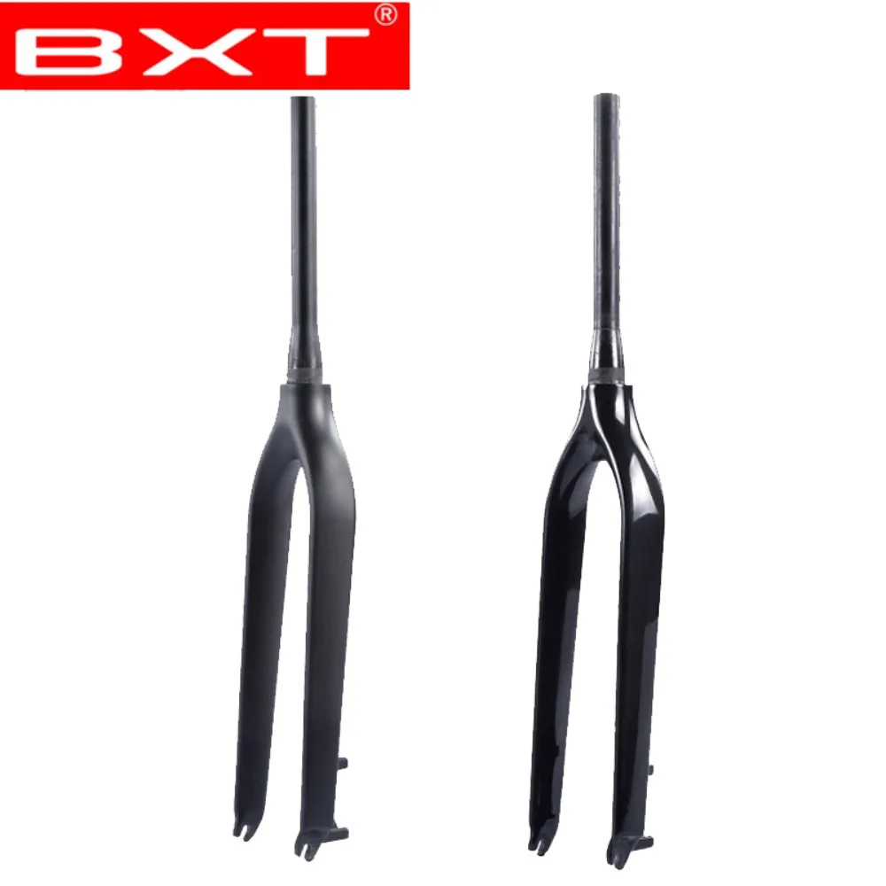 

29inch High Quality Carbon front Rigid fork light weight mtb bicycle fork 100*9 QR Straight Rigid fork