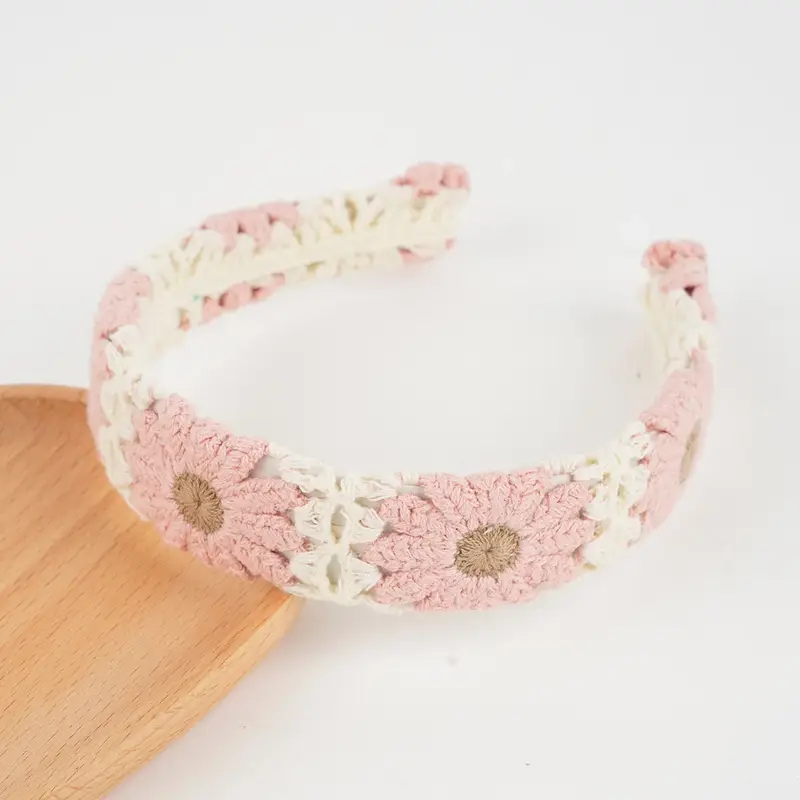 NEW Knitted Headband Bohemian Style Summer Seaside Vacation Handmade Head Band Hair Accessories for Women Girls - Image 10