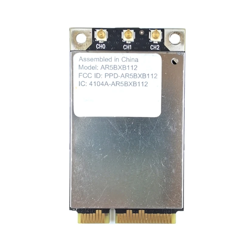 

Wi-Fi-карта Mini PCI-E AR5BXB112 AR9380, двухдиапазонная беспроводная карта 450 Мбит/с для настольного ПК A1311 A1312 2009 2010