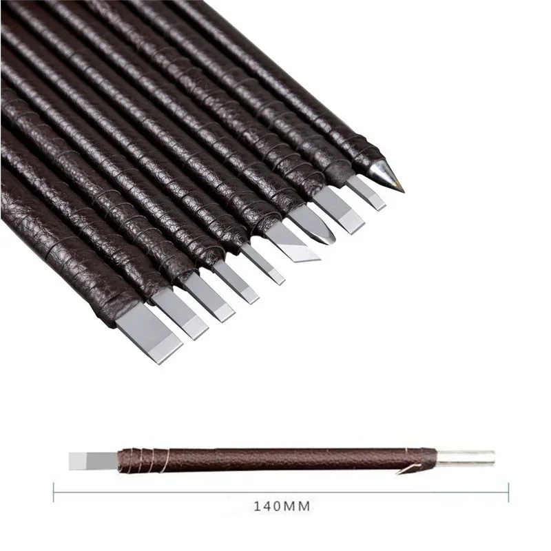 Professional Seal Carving Tool Tungsten Steel Carving Knife Stone Seal Chisel Set DIY Engraving Woodworking Hand Tools wood carving chisels,carving chisels