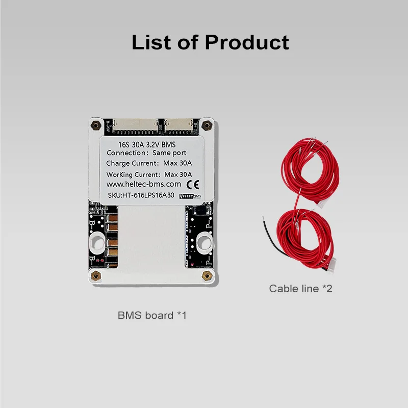 bms 48v 16s lifepo4/Lipo 16s 60v with balance 30a 50a 80a 100a 120a 160a 200a 25