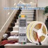 5M 10M 15M WS2811 COB Running Water Strip Light for 24V 400W PIR Motion Sensor LED Stair Controller Staircase Lighting Decor 1