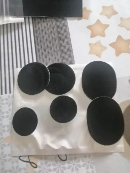 6 Pcs Set Black Sneaker Hole Breaking Protection RepairingPatch
