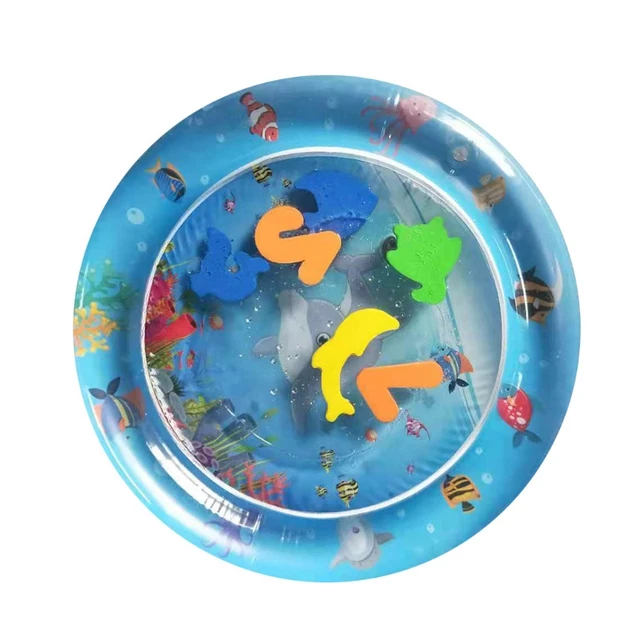 17/21/25inch Baby Water Mat Garden Water Pad Circle Square Heart Swimming Pool Baby’s Party Favor Sets Outdoor Games 1