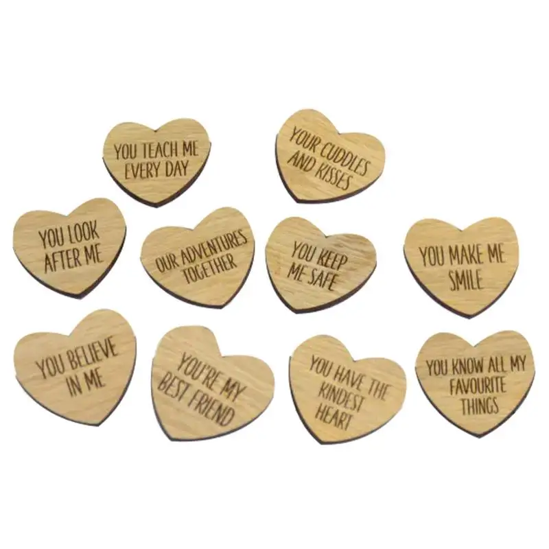 

Wooden Heart Wooden Heart For Mothers Day Mini Love Symbol Celebrate Mother's Love Wooden Heart Miniature Art Piece For Mother
