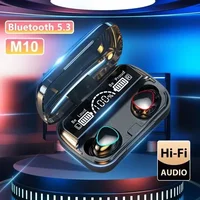 Wireless Bluetooth Headphones Handfree Dispay Bluetooth Earphones HiFi Stereo Music Wireless Earbuds Waterproof Gaming Headset 2