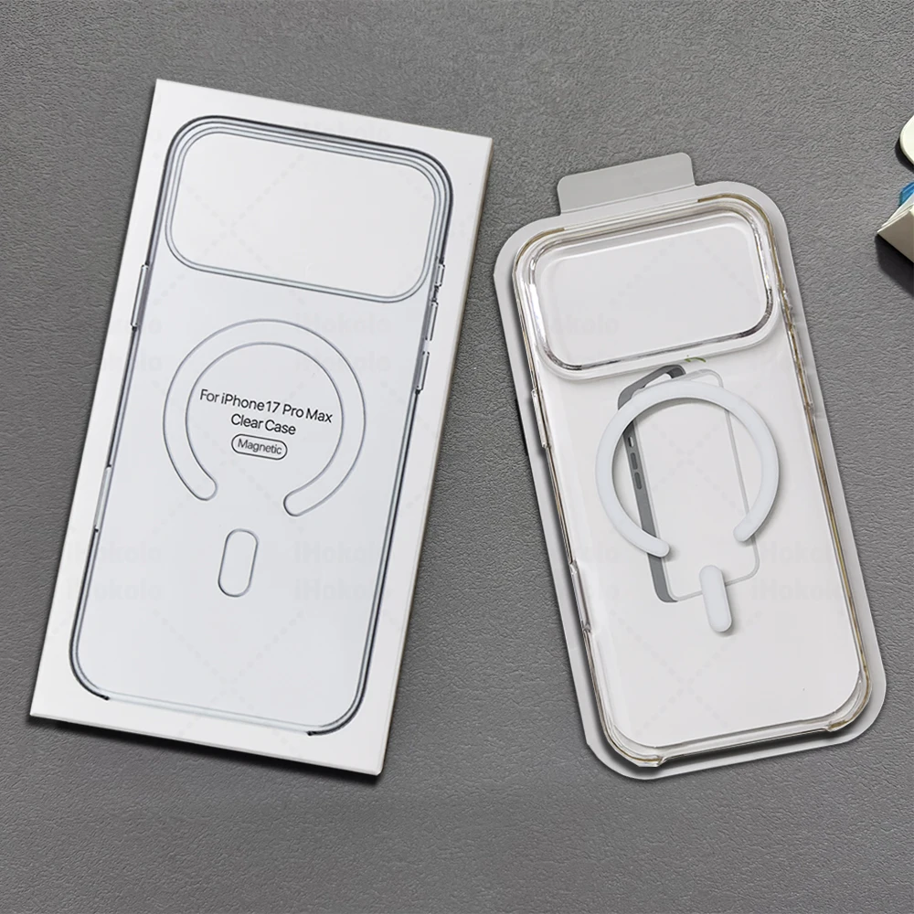 Original Magnetic Clear Case For iPhone 17 16 15 14 13 12 Pro Max Camera Control Transparent Cover For Magsafe Wireless Charging 1