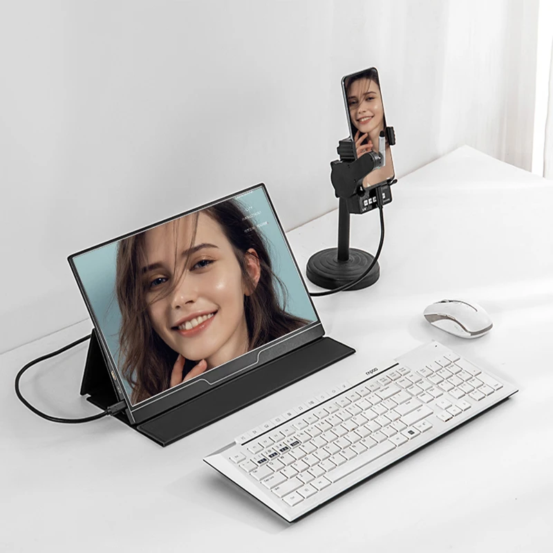 IMRAM-Ʈ 4K 15.6 ġ 1920x1080P ޴ IPS ÷, ޴ ȭ Ʈ  PS5 ġ Xbox