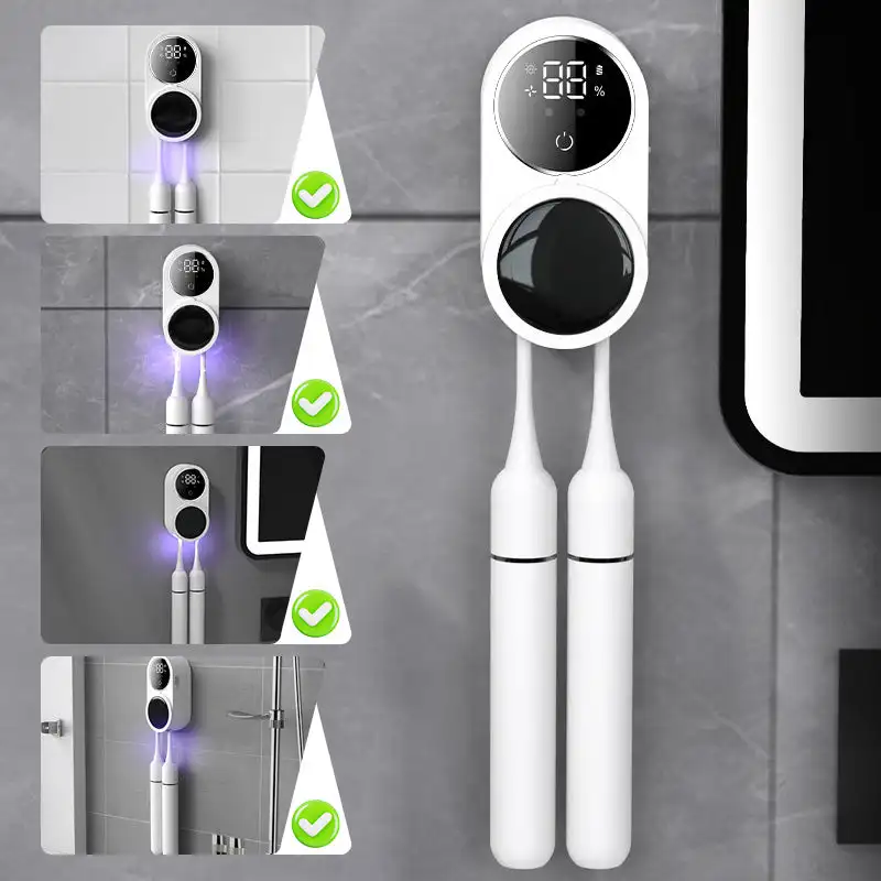 Holder Tooth Brush Sanitizer Uv Toothpaste Accessories Portable Toothbrush Sterilizer Disinfectant toothbrush sterilizer