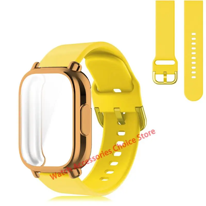 Protective TPU Shell with Breathable Silicone Strap