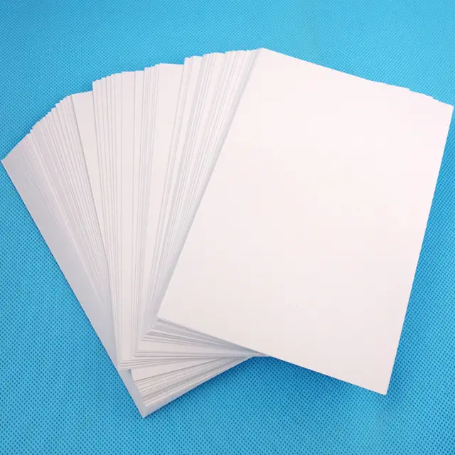 50 Pcs Printing Paper Picture for Printer White Double Side Photo Glossy Coated 1
