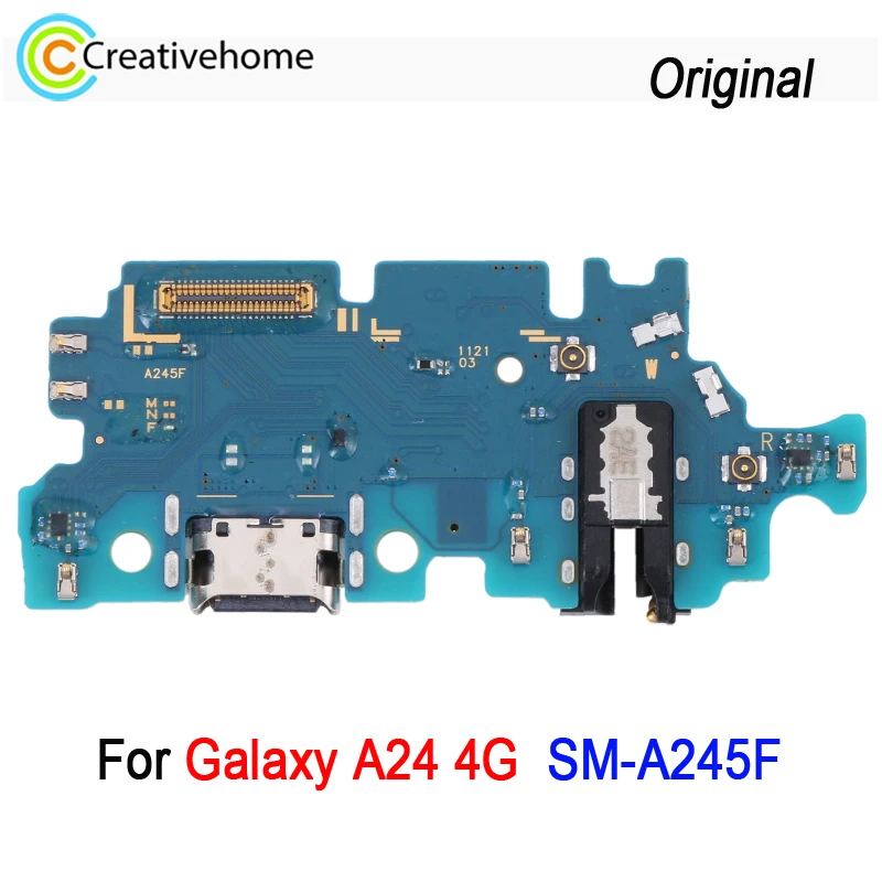 

Original Charging Port Board For Samsung Galaxy A24 4G SM-A245 USB Power Charging Dock Spare Part Replacement