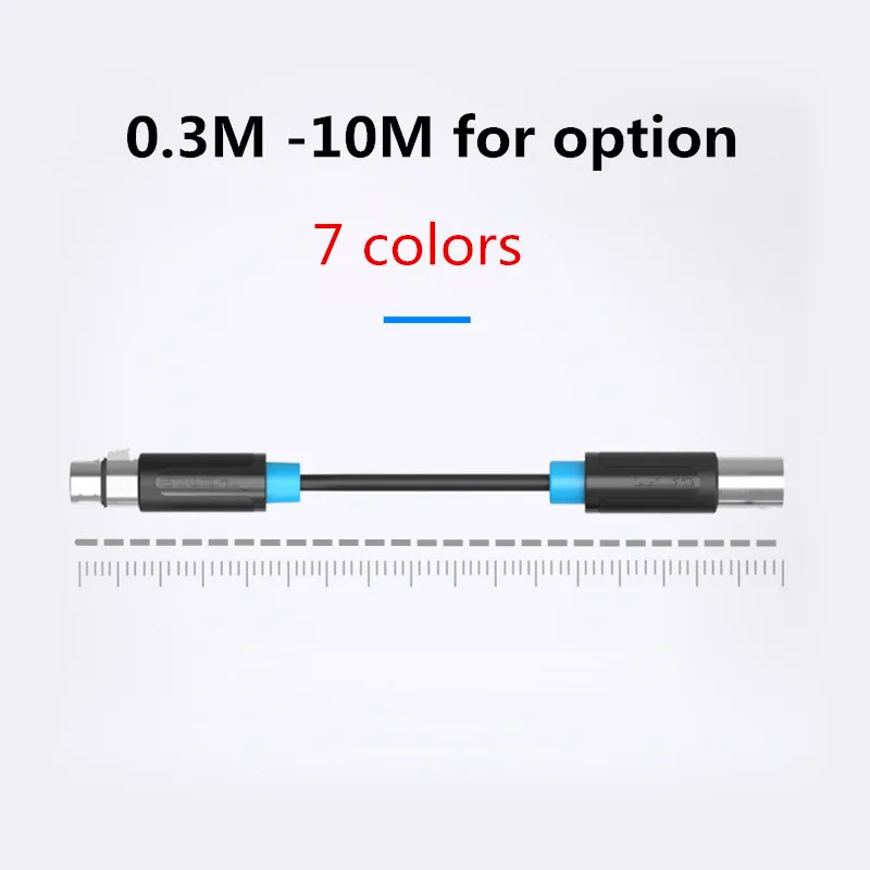 3  XLR ̺ - ĳ ÷  ̺  ͼ ũ  1  0.3m 1m 1.8m 3m 5m 10m