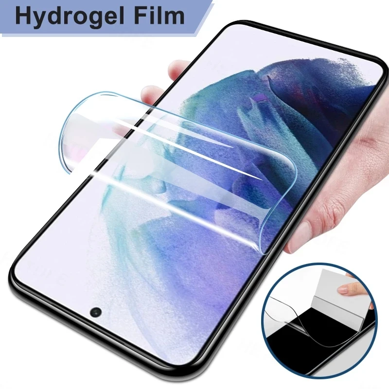 3 Stück Hydro gel Film für Samsung Galaxy A6 A7 2018 A8 Star Lite A8s A9S A9 Pro 2019 Xcover 4s 4 5 6 3 Displays chutz folie – Detail 3
